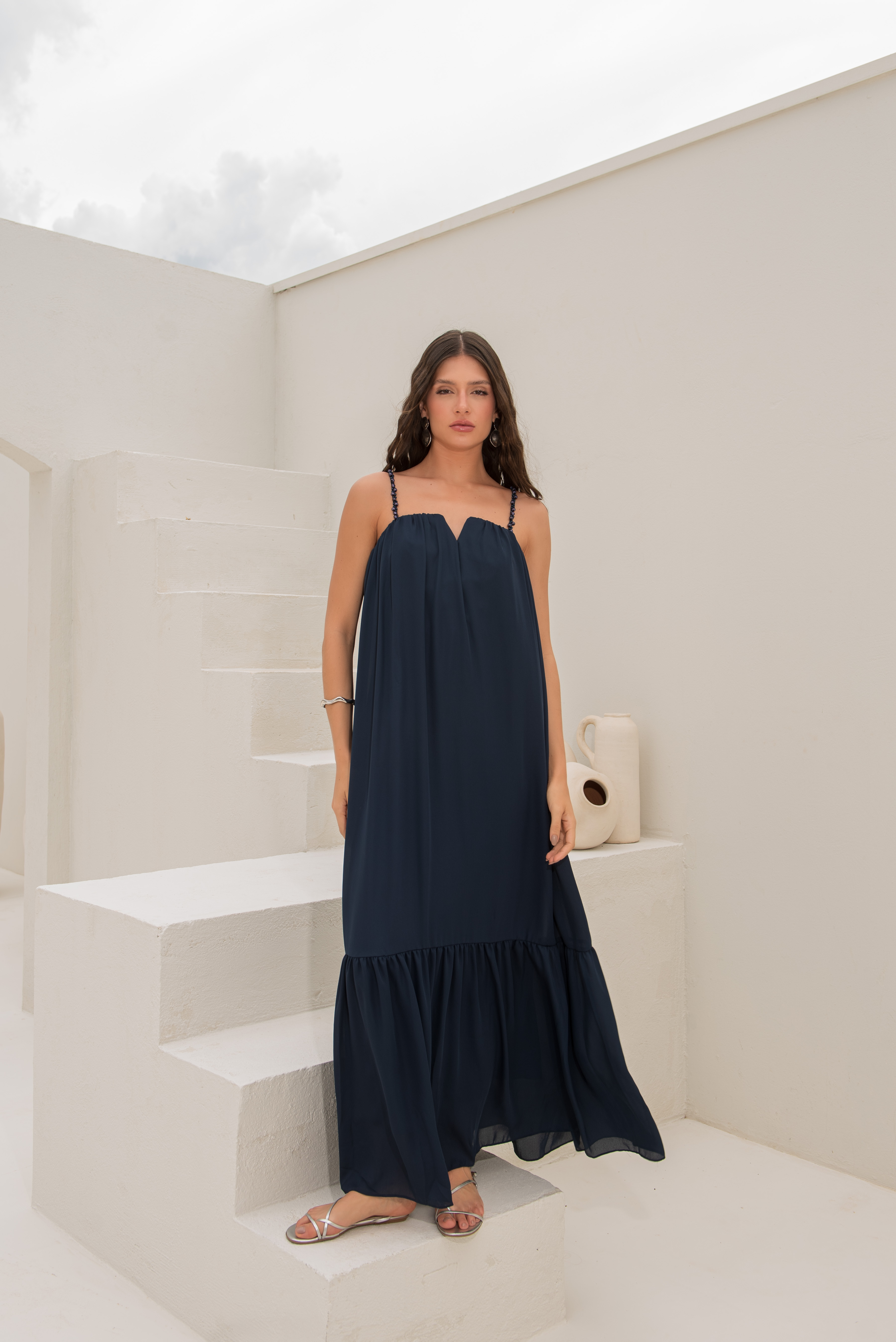 VESTIDO NARA MARINHO