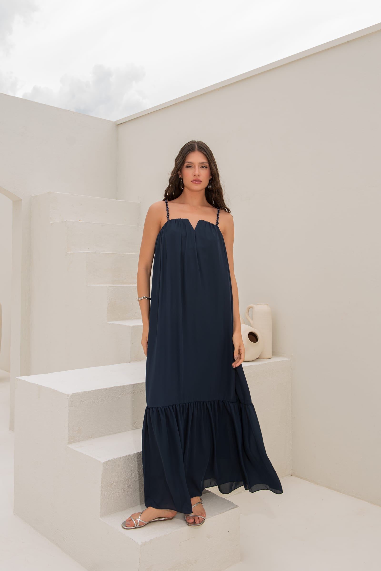 VESTIDO NARA MARINHO